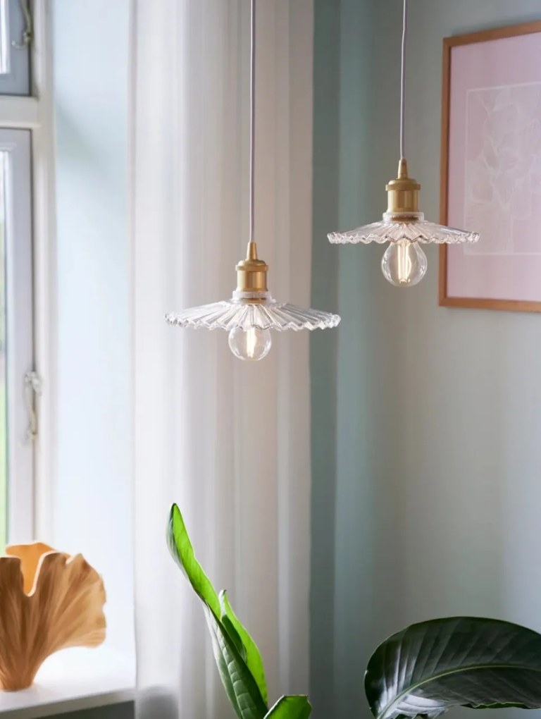 Pendul design clasic Torina 25 transparent