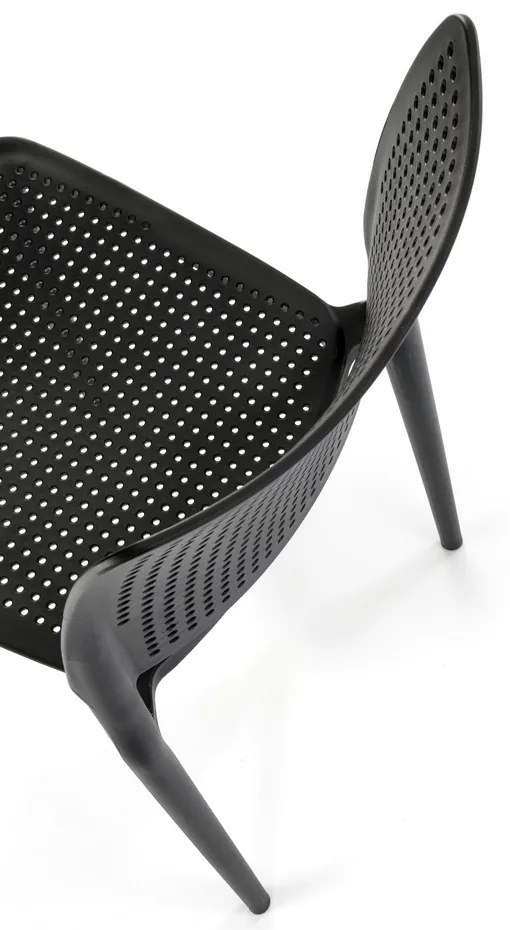 Scaun de bucaterie Niles, negru