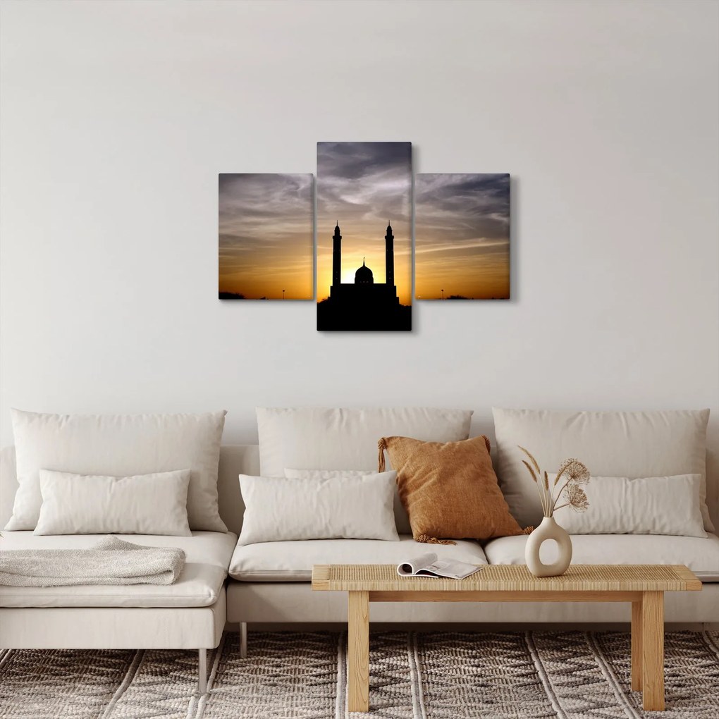 Tablou cu obiect istoric (90x60 cm)