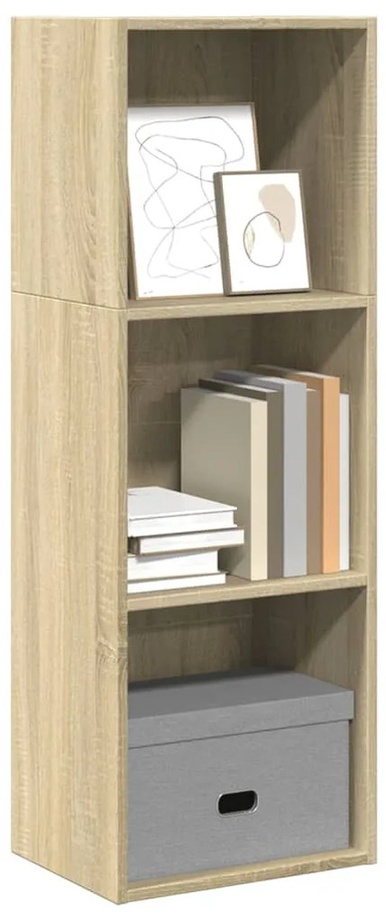 vidaXL Bibliotecă, stejar sonoma, 40x30x114 cm, lemn prelucrat