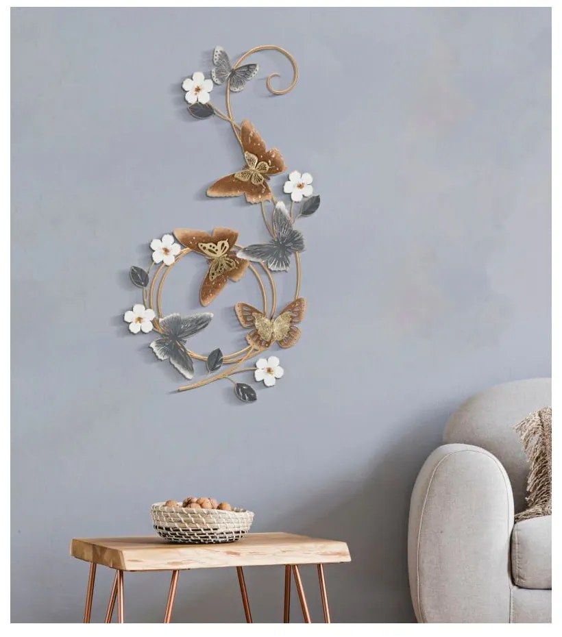 Decorațiune de perete din metal 45x88 cm Delis – Mauro Ferretti