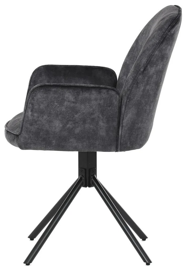 Scaun sufragerie Heridas (negru). 1120596