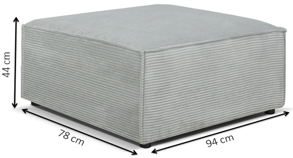 Colțar Cuboid L (Bej) (S). 1071636
