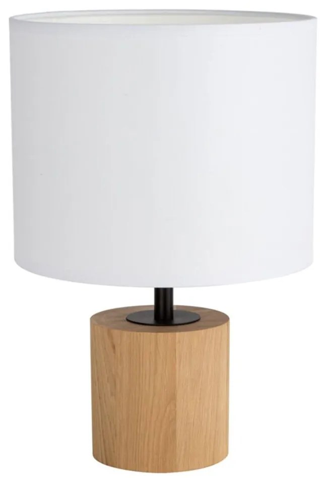 Spot-Light DO708191174 - Lampă de masă KRETA 1xE27/25W/230V, pin/alb