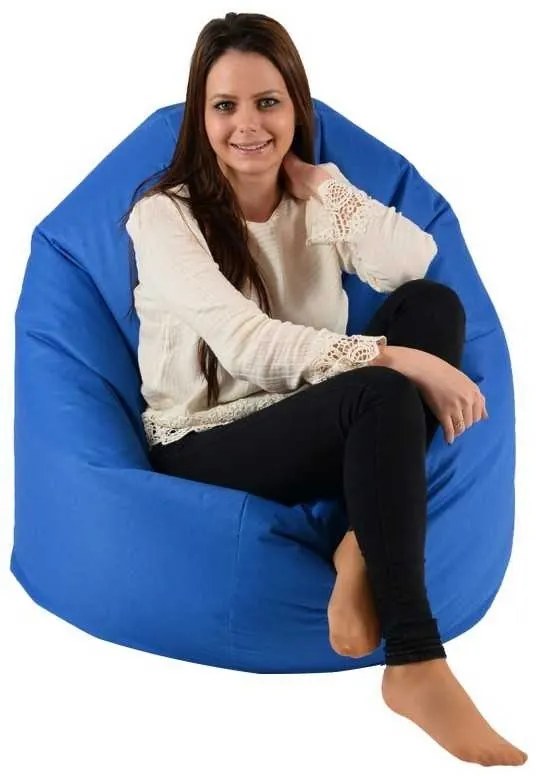 Fotoliu Relaxo XL , Material Impermeabil - Electric Blue