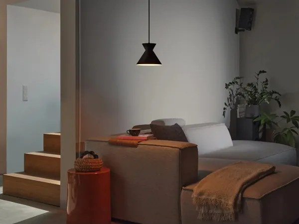 Osram - Lampă suspendată cu cablu DECOR WAIST 1xE27/40W/230V, neagră