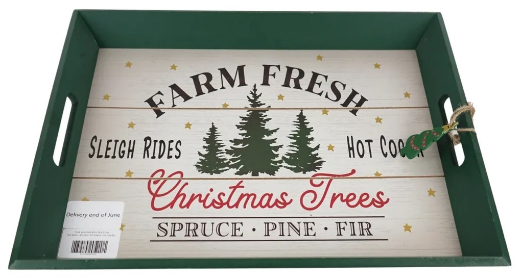 Tava de lemn de Craciun CHRISTMAS - mai multe variante Varianta: Farm fresh