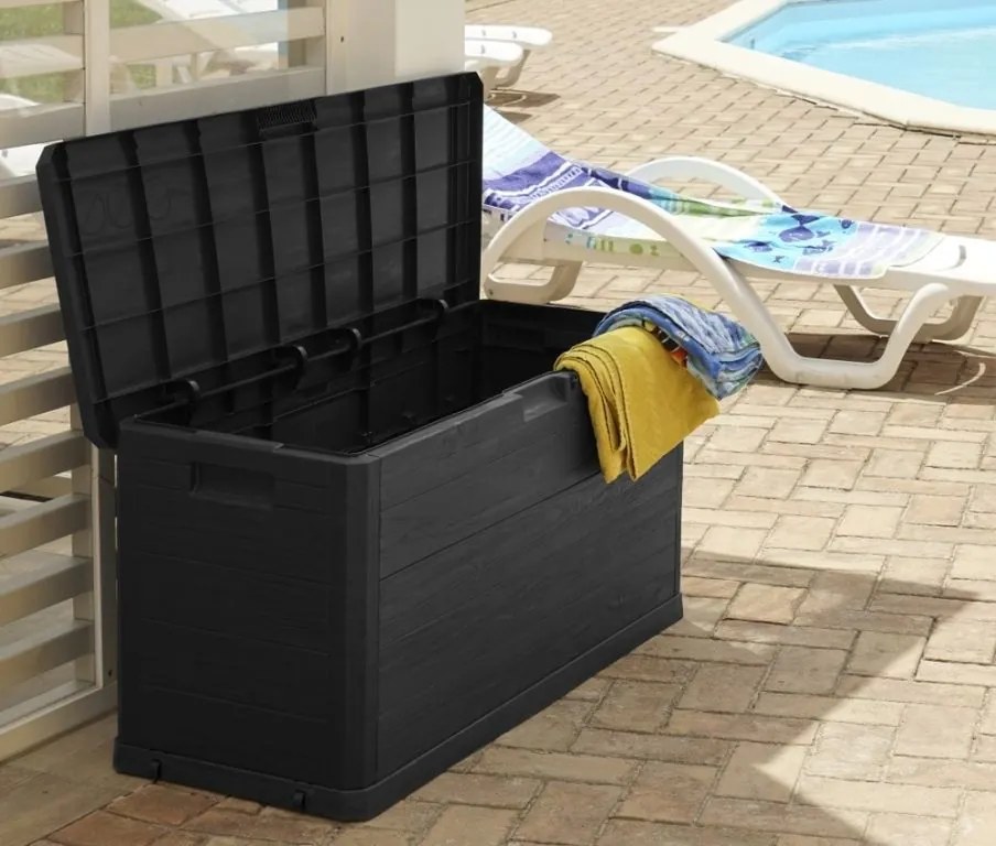 WOODYS cutie de depozitare din plastic pentru grădină 280 L,