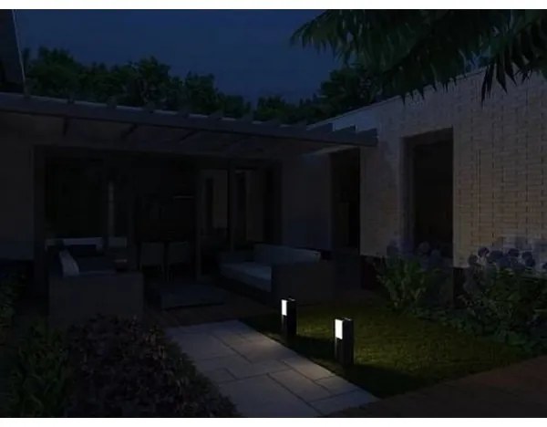 Lampă de exterior BRIDGE 1xE27/14W/230V IP44 40,2 cm Philips