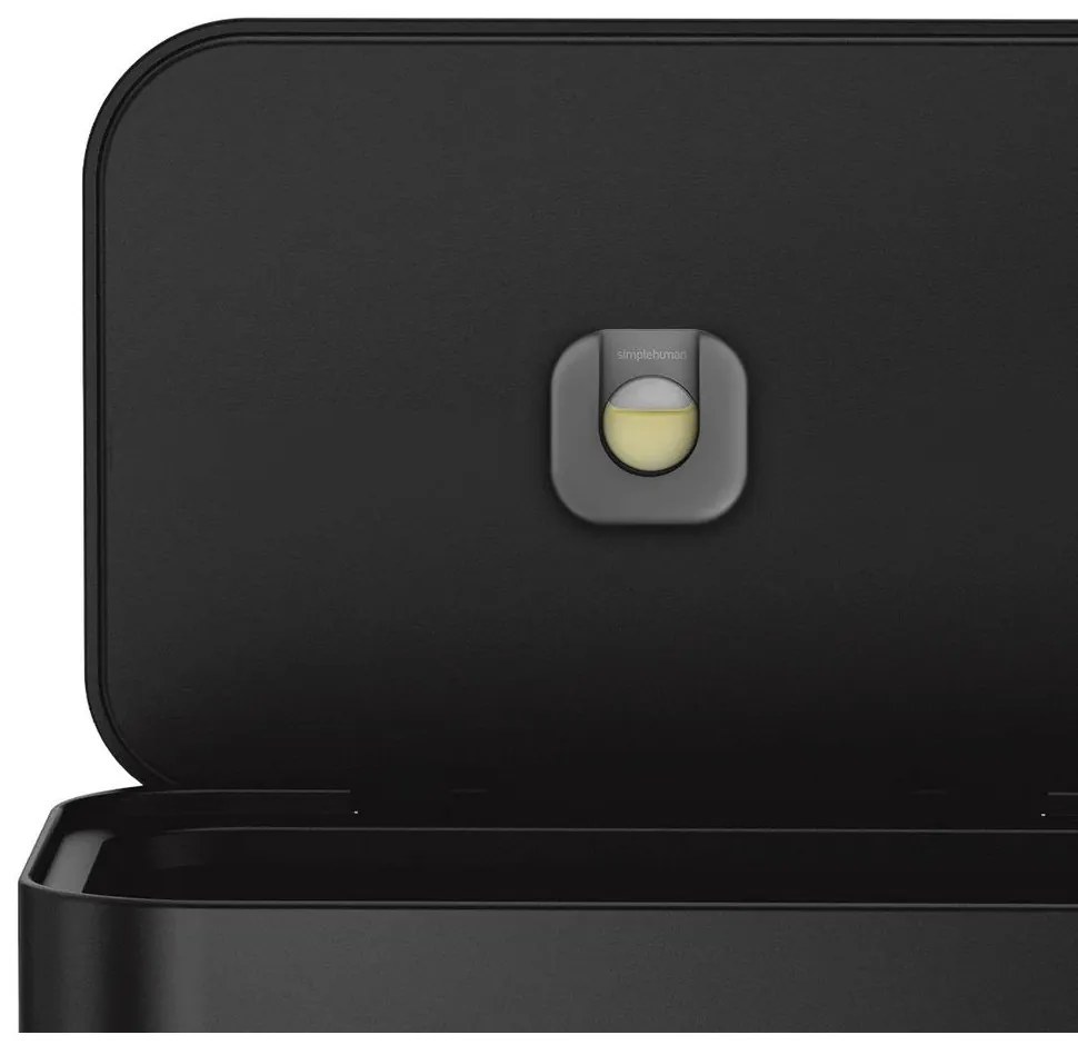 Coș de gunoi cu pedală din oțel 45 l – simplehuman