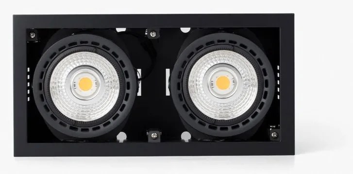 Spot LED incastrabil MINI COLIN-2 Black recessed CRI95 36-50W 4000K 20°