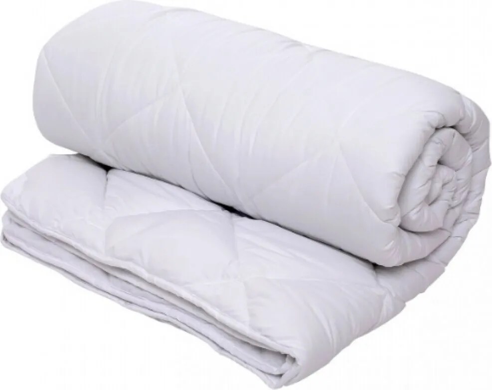 Pilota 4 Anotimpuri Alcam, microfibra, Alb, 140 X 200 cm, 250 g + 150 g