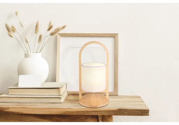 Lampă de masă NINJA 1xE14/40W/230V alb Globo 21506W