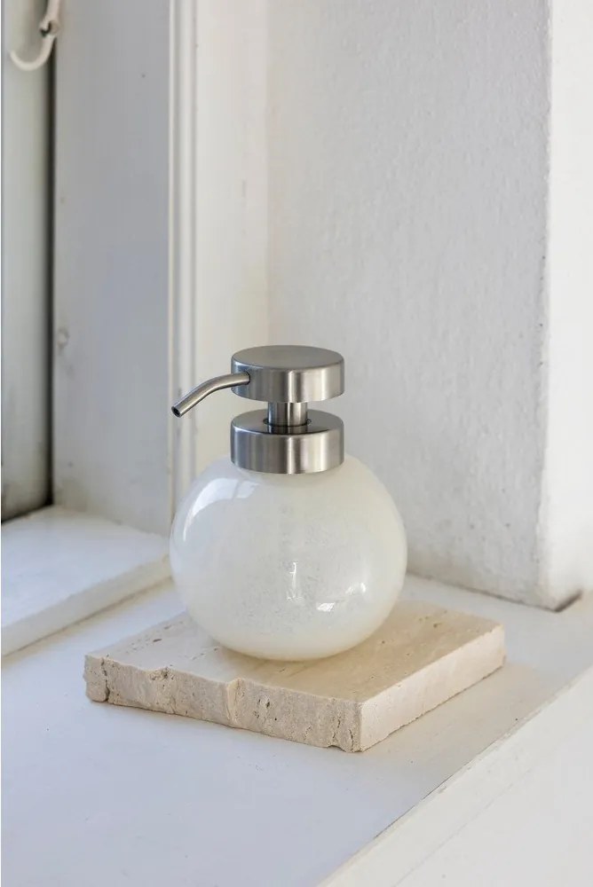 Dozator de săpun lichid crem din sticlă Opal – Mette Ditmer Denmark