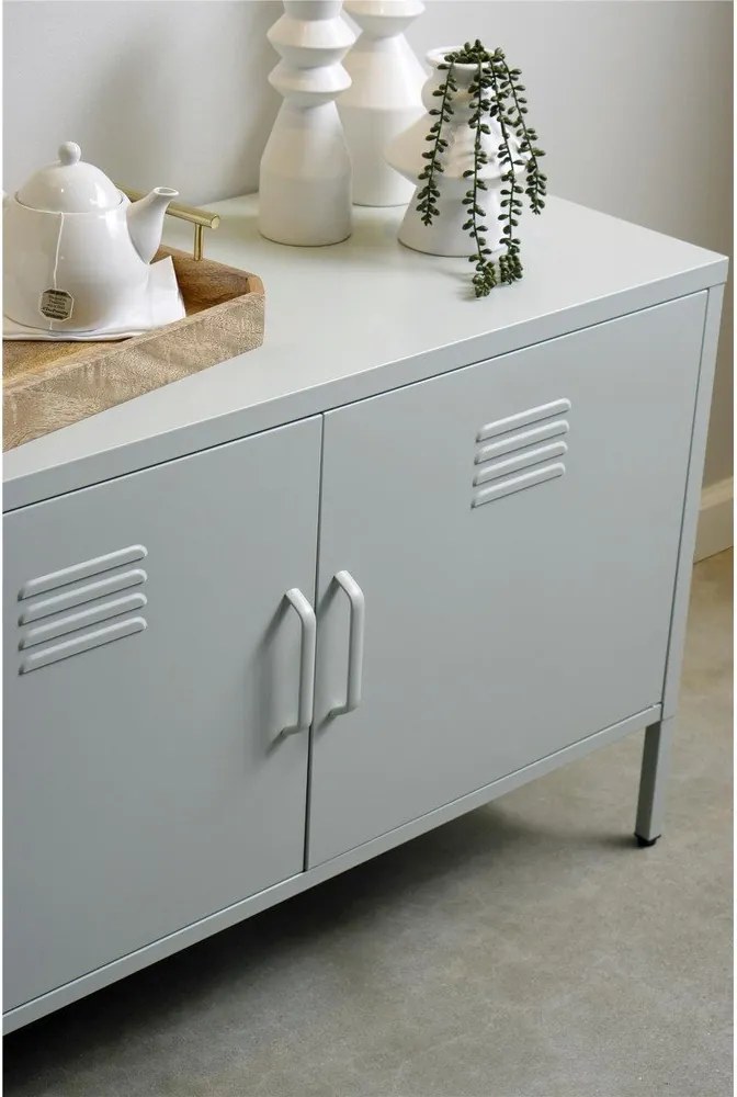 Dulap verde din metal 100x64x40 cm Mission District – Støraa