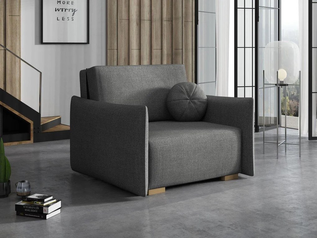 Fotoliu extensibil Clovea Glov I (Gri închis) (cu sp. depozitare). Promo -16%. 1105663