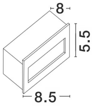 Spot LED ambiental de exterior IP54 KRYPTON NVL-726403