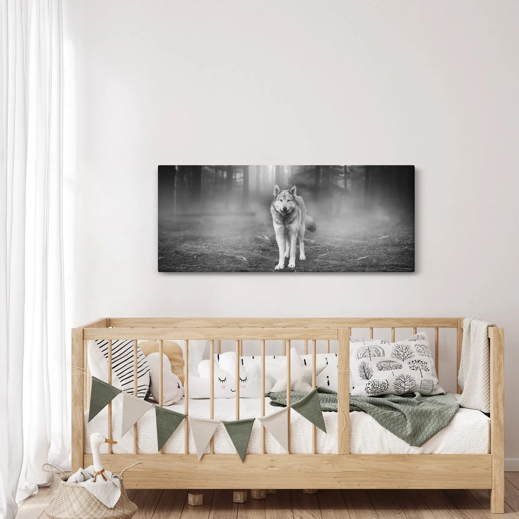 Tablou - Paznicul pădurii (120x50 cm)