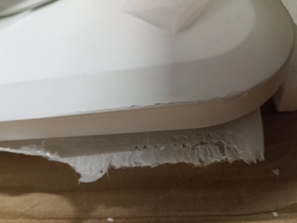 OFERTA Masa de dining alba BERGEN 120x80 cm calitate II