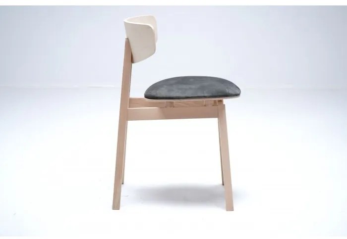 Scaun dining, natur, stofa, Rive Gauche