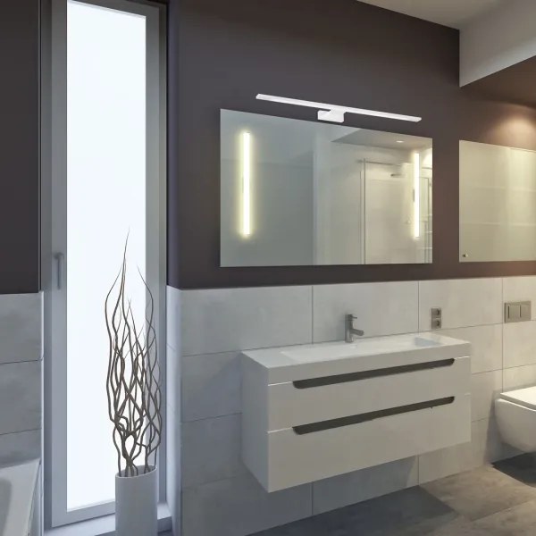 Lumină LED pentru oglindă de baie SHINE LED/12W/230V 60 cm IP44 alb