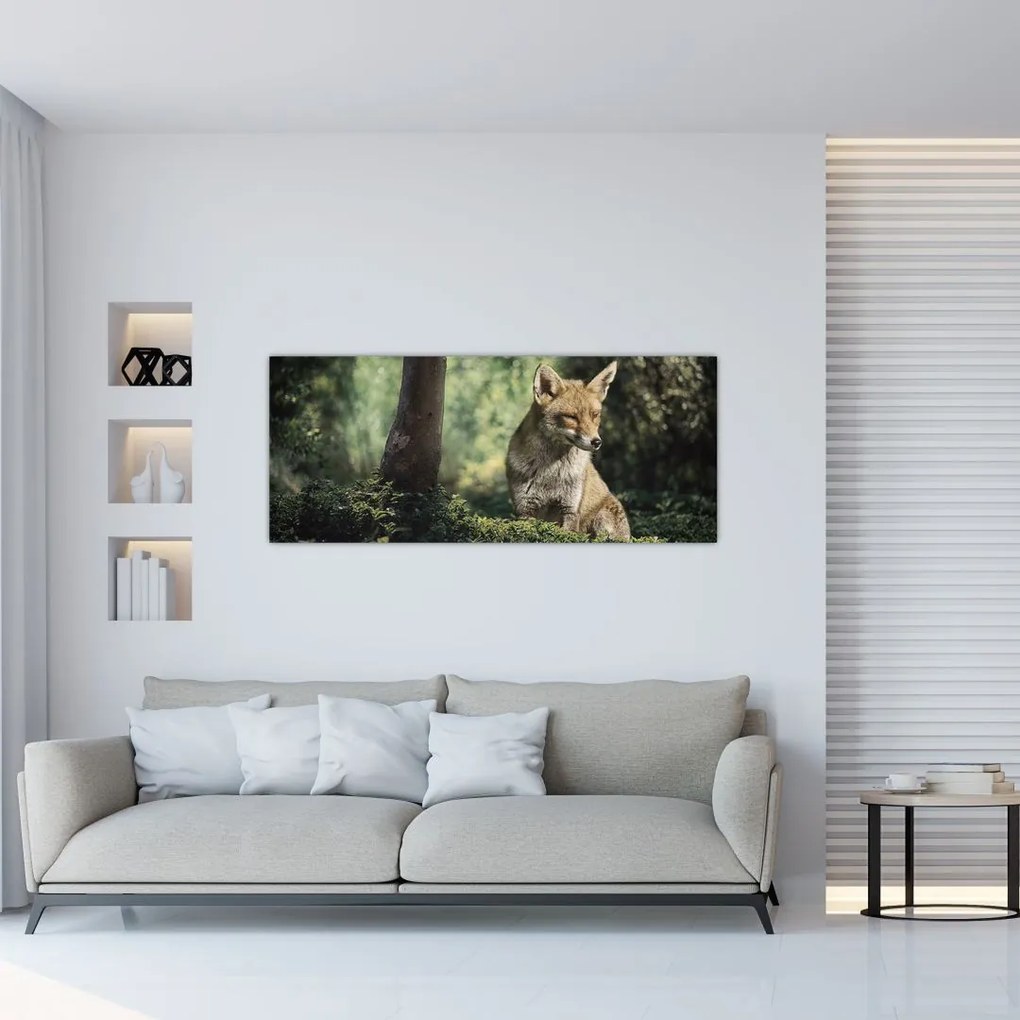 Tablou cu vulpe (120x50 cm)