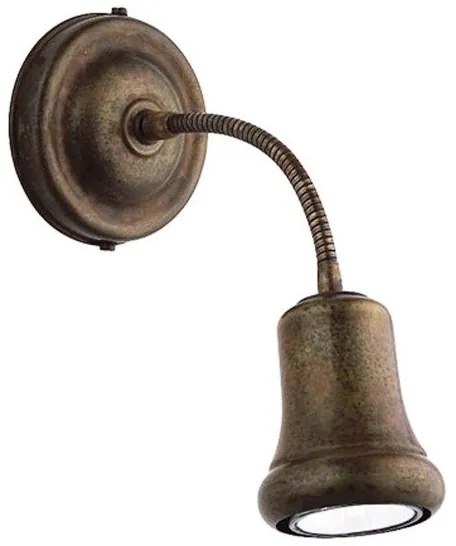 Aplica de perete clasica antique brass diam.10cm I Girasoli 208.20.OO