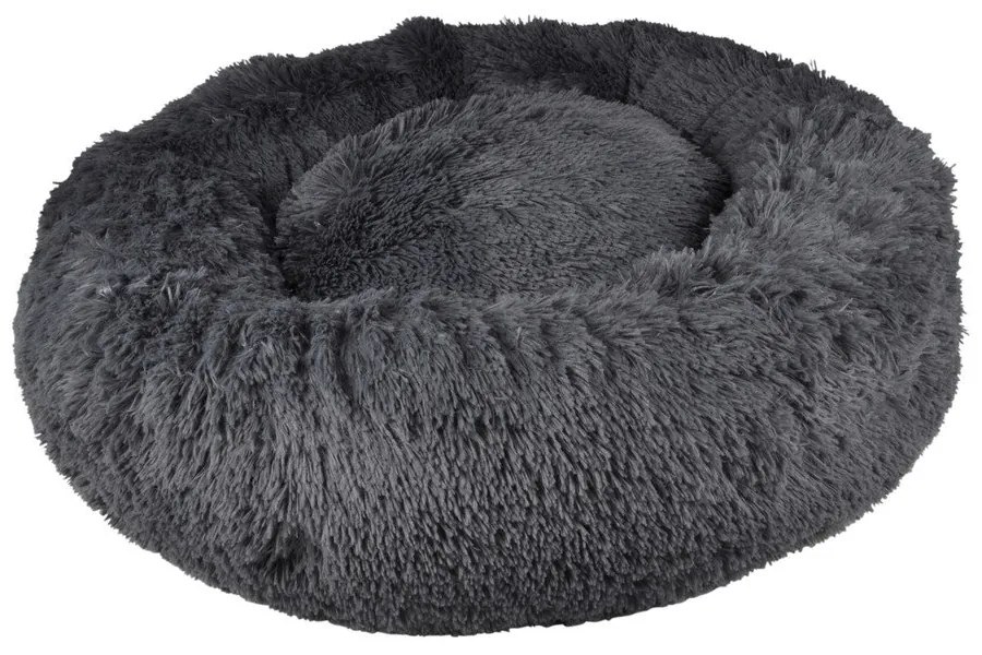 Pat pentru animale de companie gri închis pentru câini ø 75 cm – Love Story