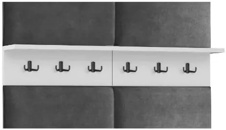 Cuier pentru hol White/Grey