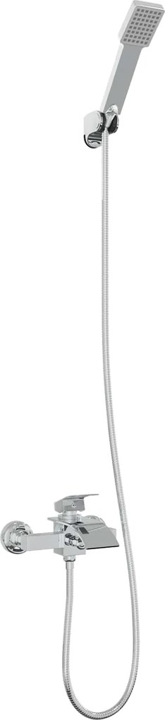 vidaXL Set de cap de duș Crom G 1 / 2 inci