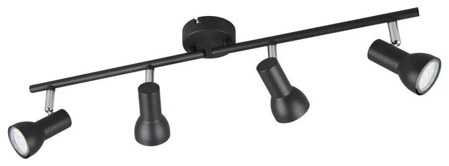 Spot negru ø 8 cm Cantar – Reality