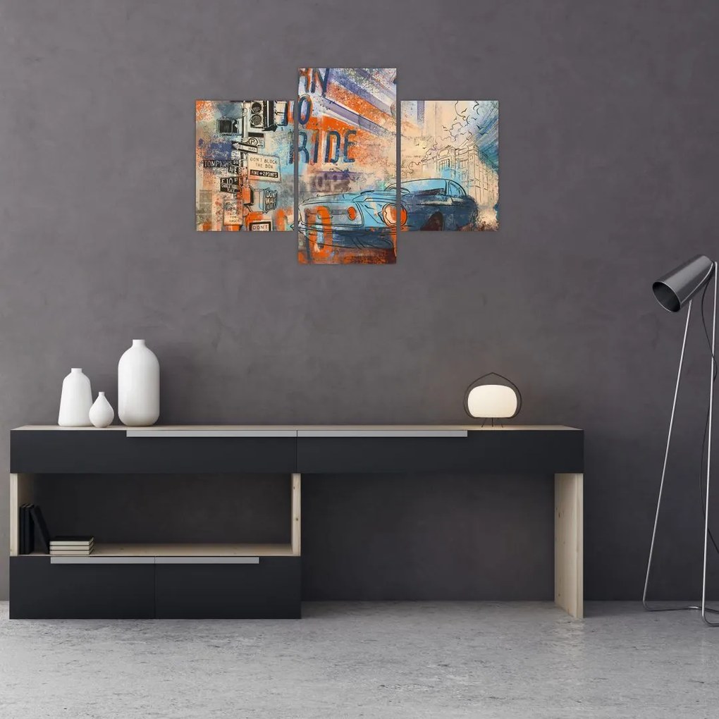 Tablou - Născut să călătorească (90x60 cm)