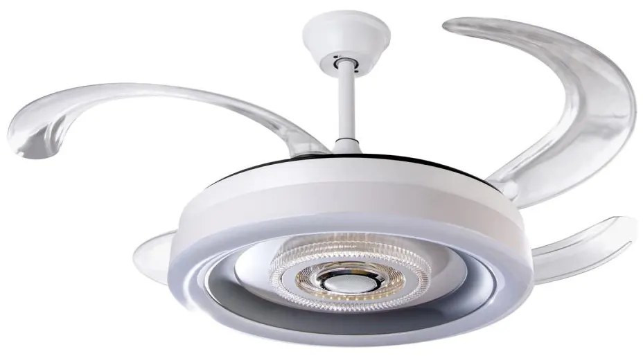 Ventilator LED dimabil de tavan LED/60W/230V + telecomandă