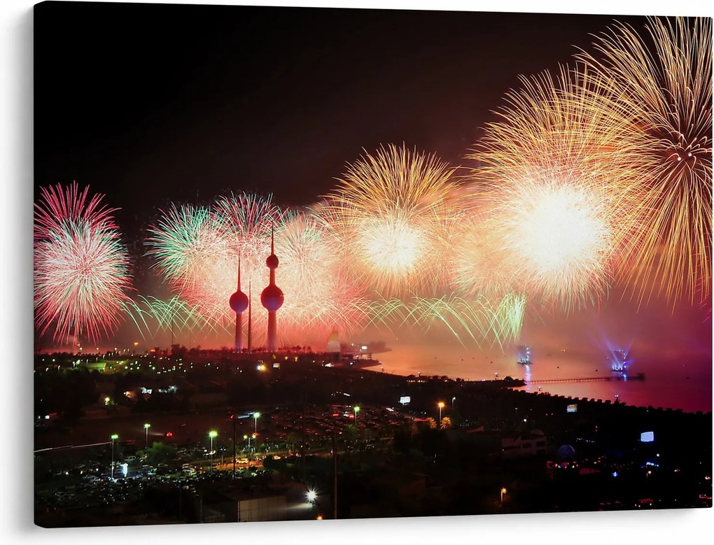 Tablou cu artificii (70x50 cm)
