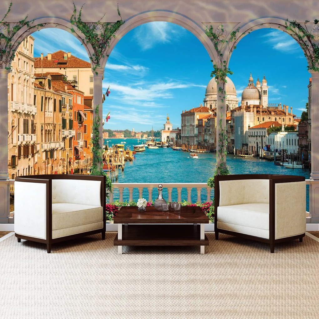 Fototapet - Canalul Grande din Veneția (152,5x104 cm)