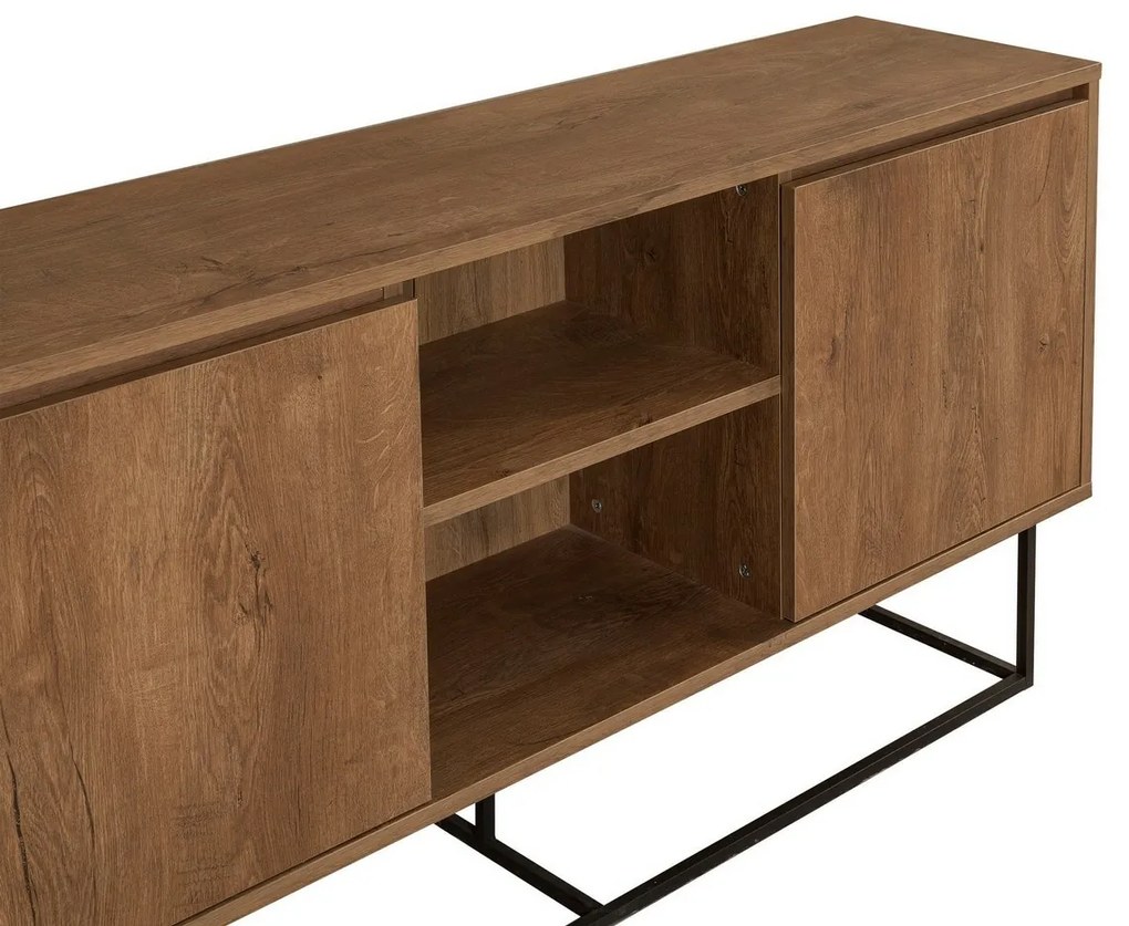 Dulap Tela Walnut and Black