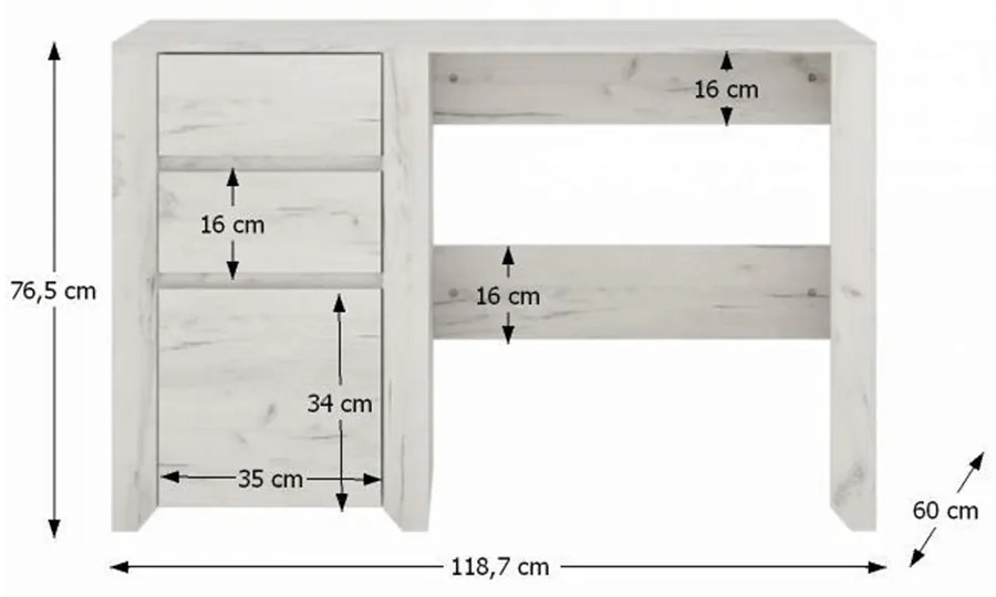 Masă PC Adamus Typ 80 3S. 788471