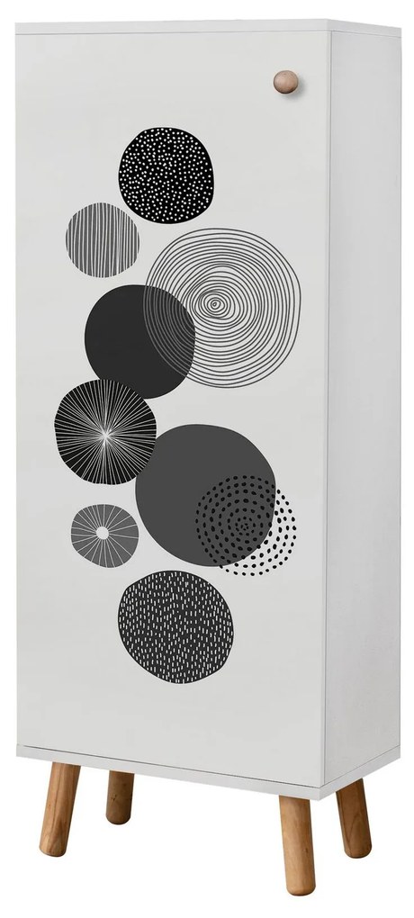 Mobilier hol Beside 39 (alb + antracit). 1094012