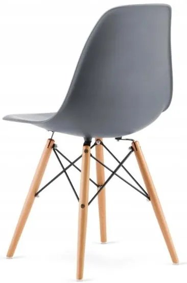 Set tamnosivih stolica u skandinavskom stilu CLASSIC 3+1 GRATIS!