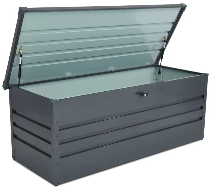 Cutie de depozitare pentru grădină metalică Philadelphia 550l Store Boss antracit
