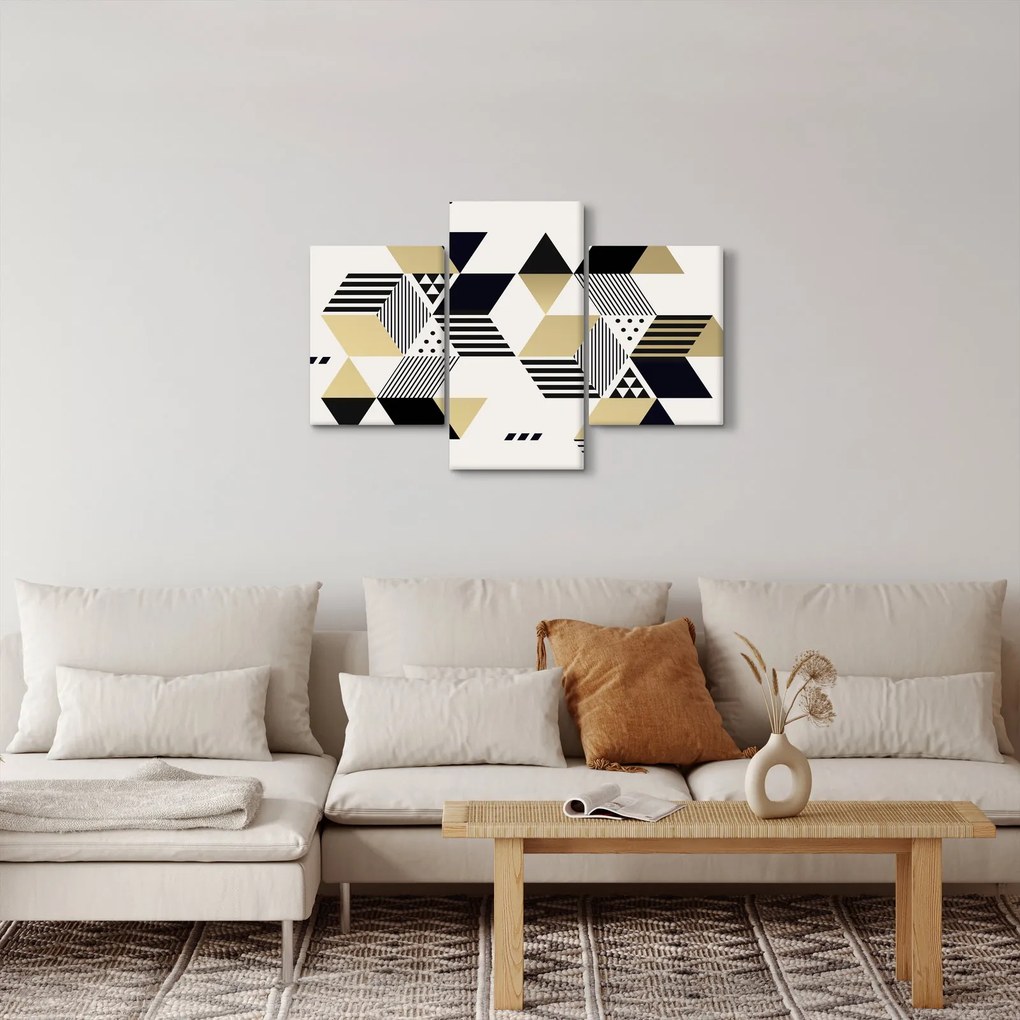 Tablou - Forme geometrice N⁰1 (90x60 cm)