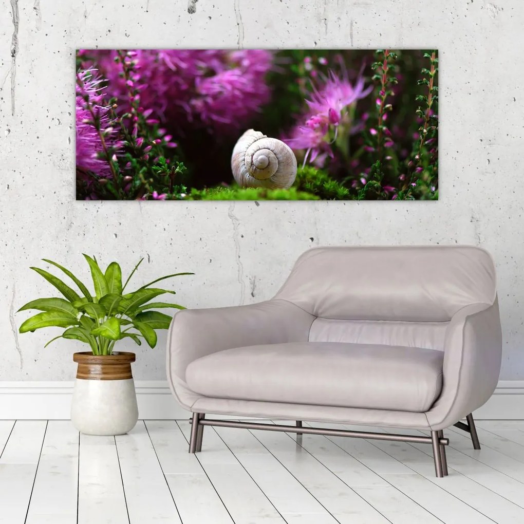 Tablou - Cochilie de melc (120x50 cm)