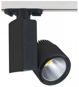 Spot aplicat sina LED COB 23W negru MADRID-23 HOROZ