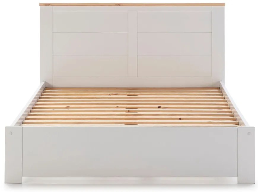 Pat matrimonial alb 140x190 cm Akira – Marckeric