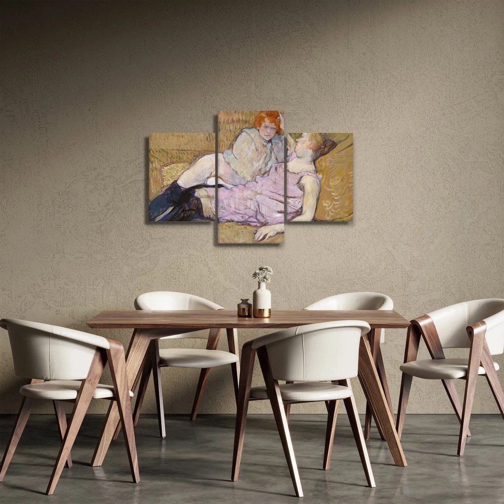Tablou - Henri de Toulouse-Lautrec, The Sofa, reproducere (90x60 cm)
