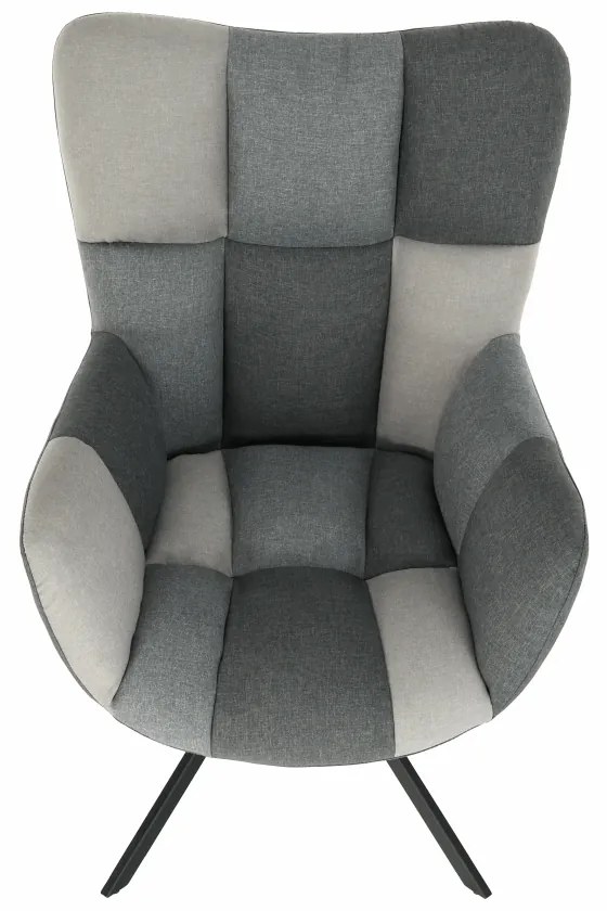 Fotoliu rotativ de design Komand (patchwork). 1016048