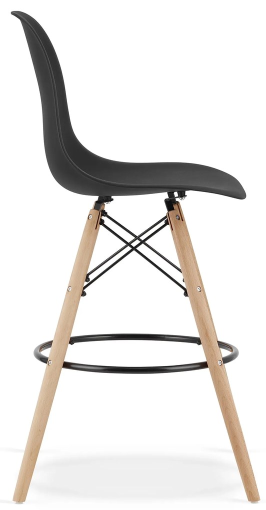 Scaun de bar negru, CARBRY