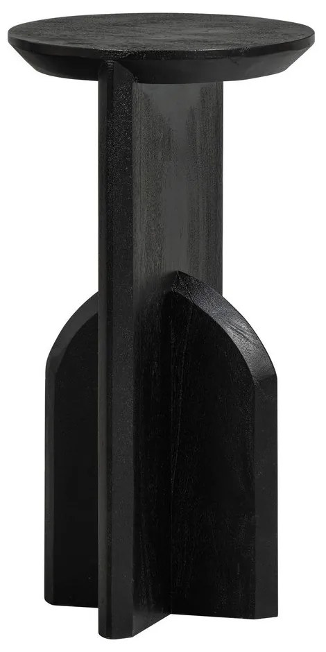 Măsuță auxiliară rotundă din lemn de acacia ø 30 cm Kioni – WOOOD