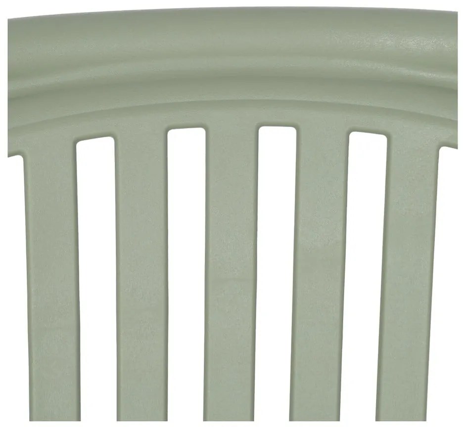 Scaun de dining verde din plastic Alia – Ixia