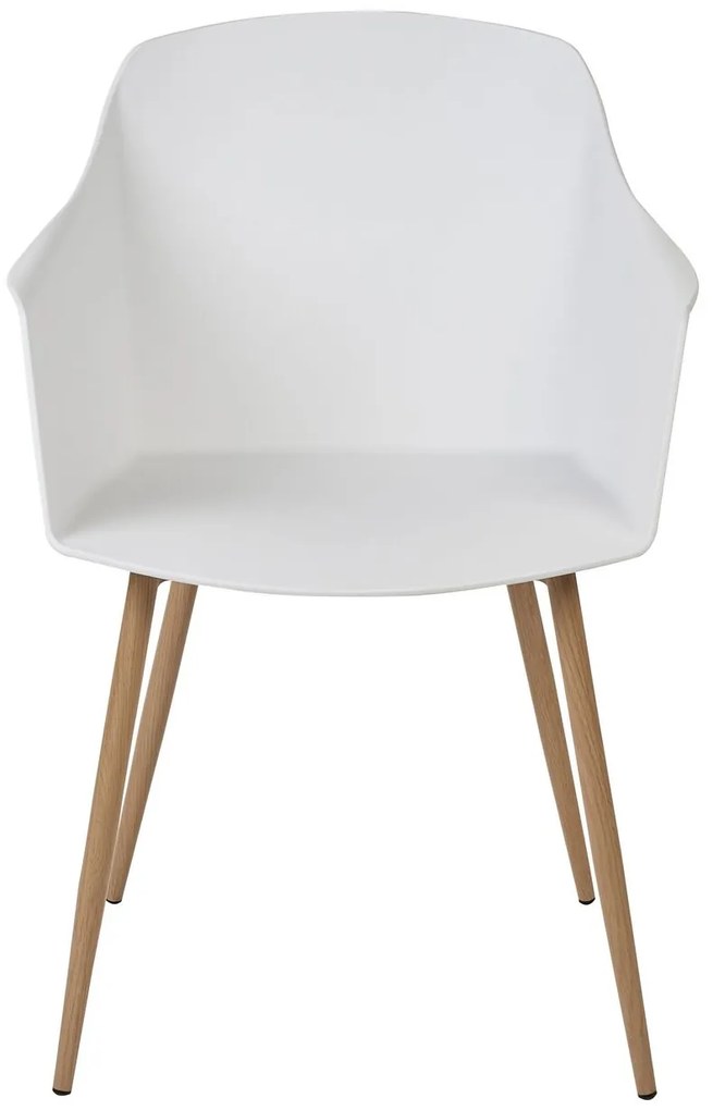 Set 2 buc scaune sufragerie Fonza (alb). 1080361